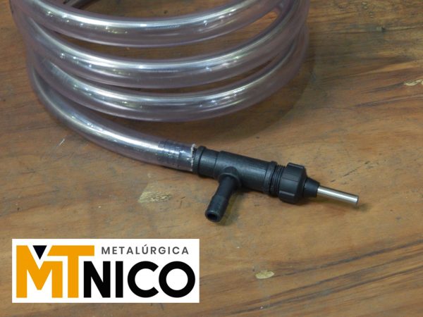 Enfriador Contracorriente Cerveza Artesanal Acero Inoxidable - Imagen 6