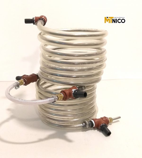 Enfriador Contracorriente Acero Inoxidable 2 Etapas 12 Mts - Imagen 5